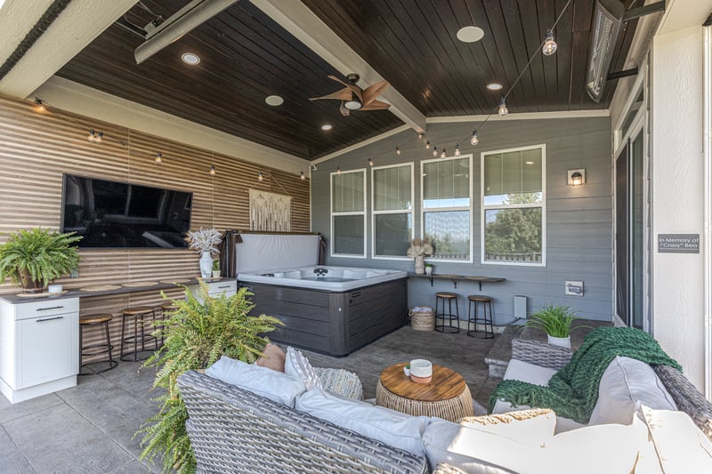 Dynamic outdoor space levels up a home exterior. https://www.hogandesignandconstruction.com/kennedy-covered-porch