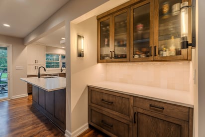 Lundberg Kitchen Counter and Butlers Pantry